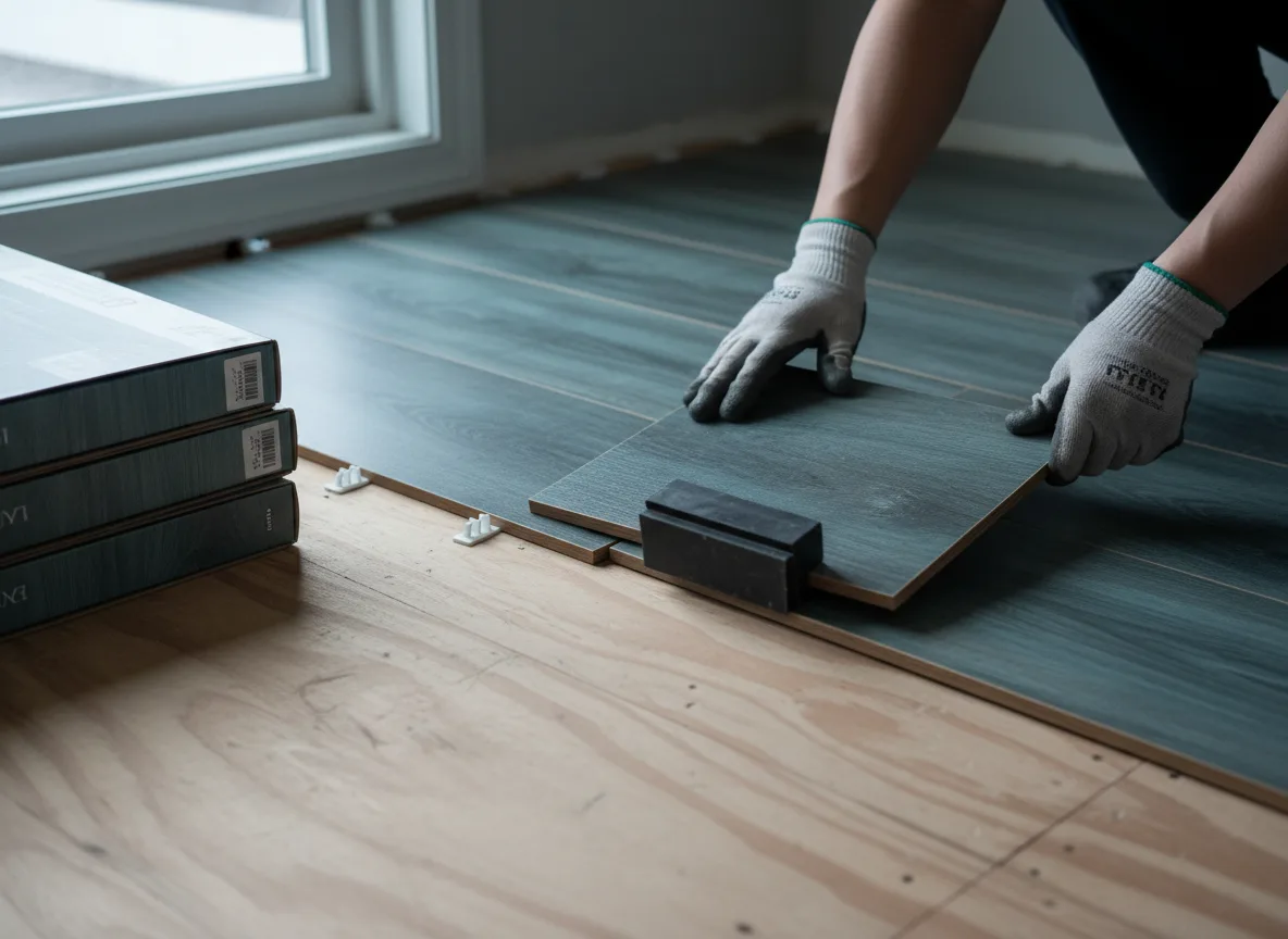 Luxury Vinyl Plank Installation company in Bluff City, KS